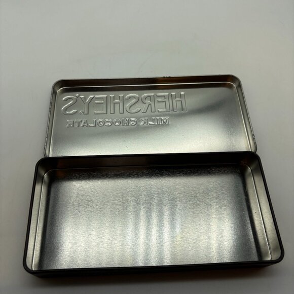 Vintage Hershey's Milk Chocolate Retro Flat Rectangular Collectible Tin - Picture 11 of 16